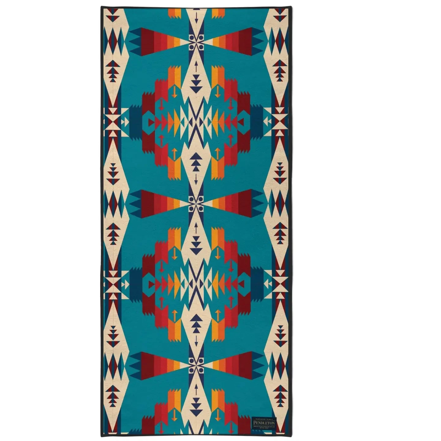 Pendleton Tucson Turquoise Yoga Towel - Image 2