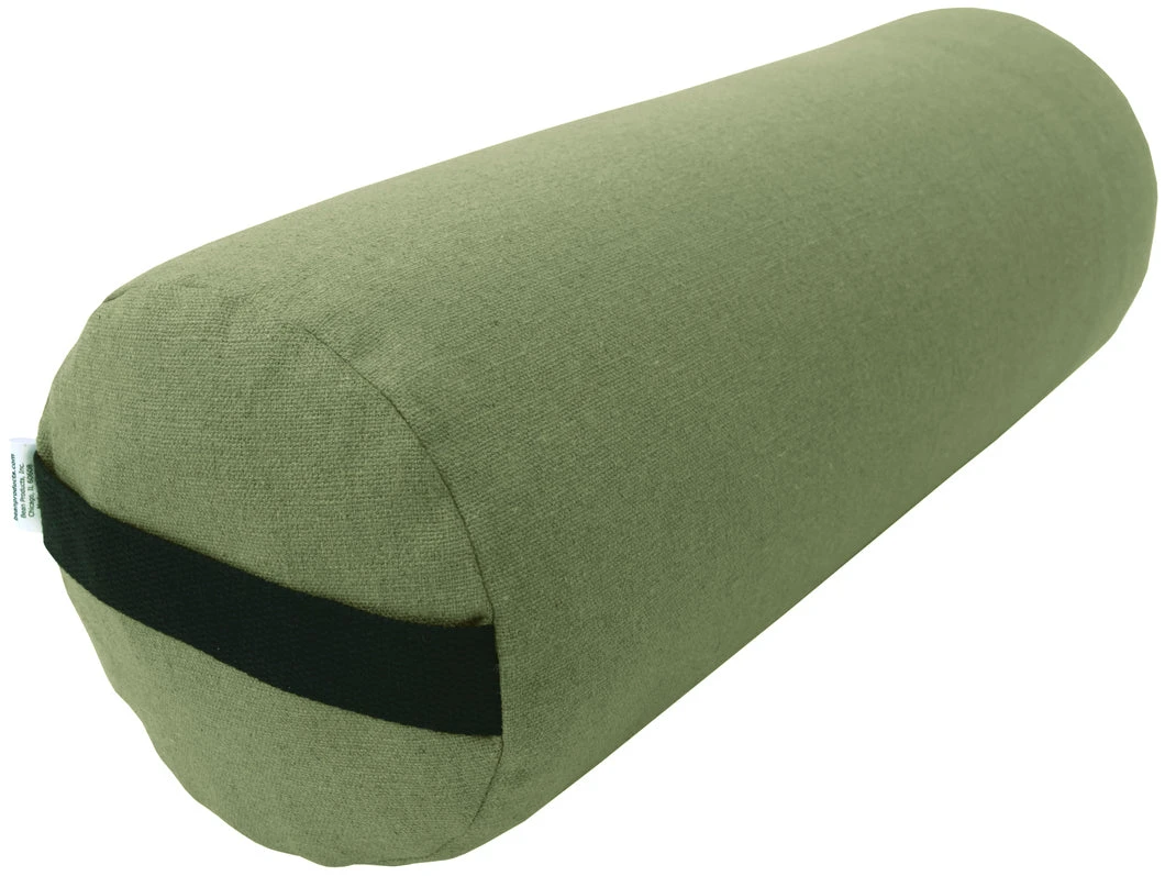Hemp Yoga Bolster - Rectangle, Round, Pranayama Shapes - Image 4