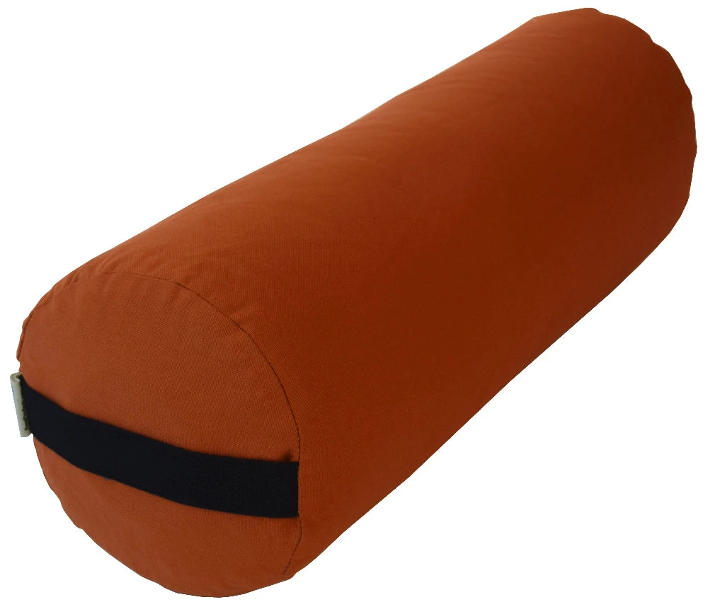 Premium Organic Cotton Yoga Bolster - Round, Rectangle, Pranayama Shapes - Image 14