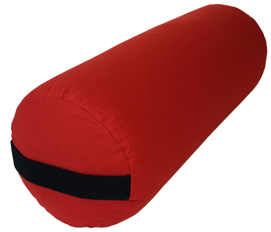 Premium Organic Cotton Yoga Bolster - Round, Rectangle, Pranayama Shapes - Image 5