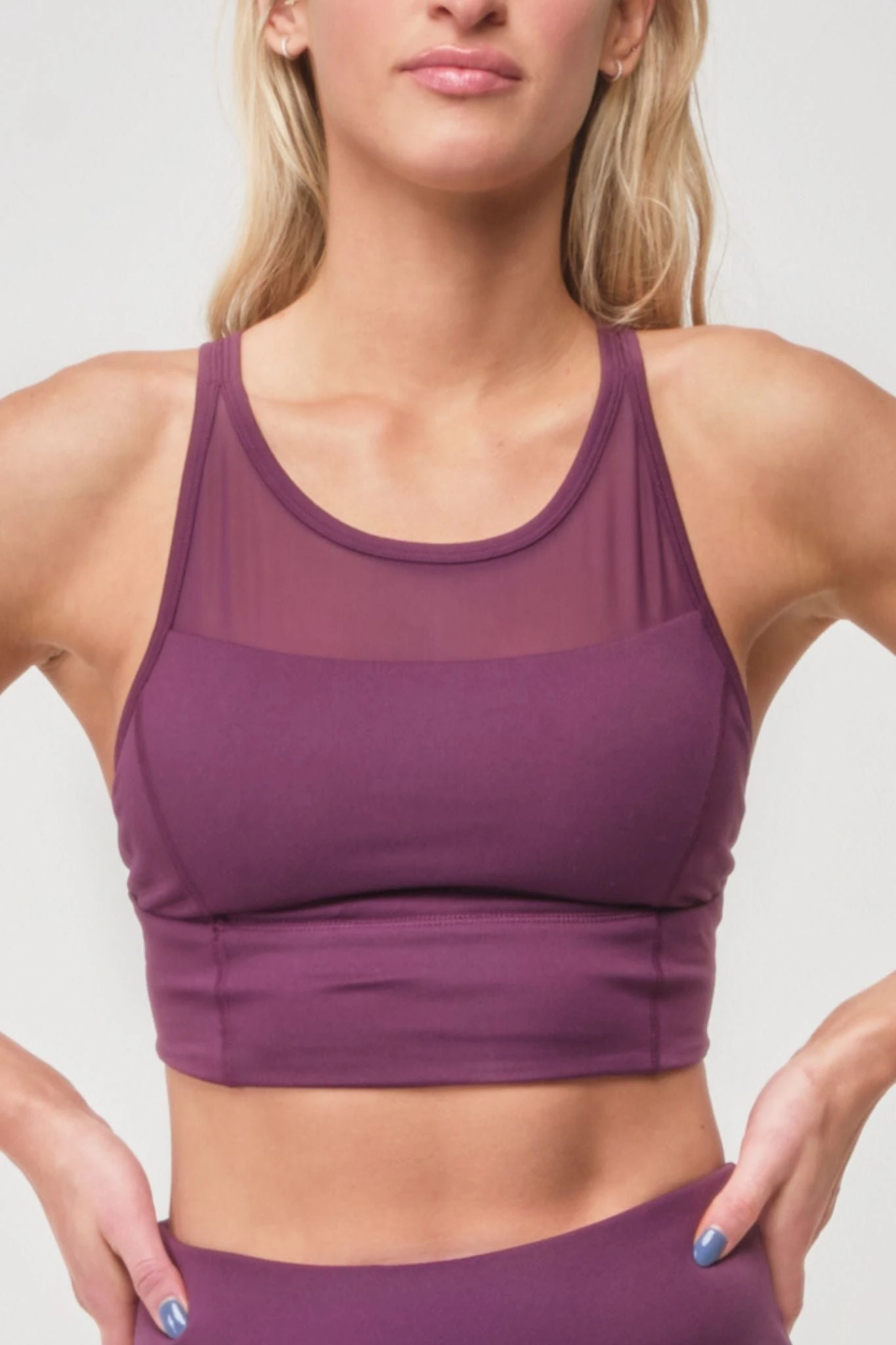 Mesh Sports Bra Top - Image 18