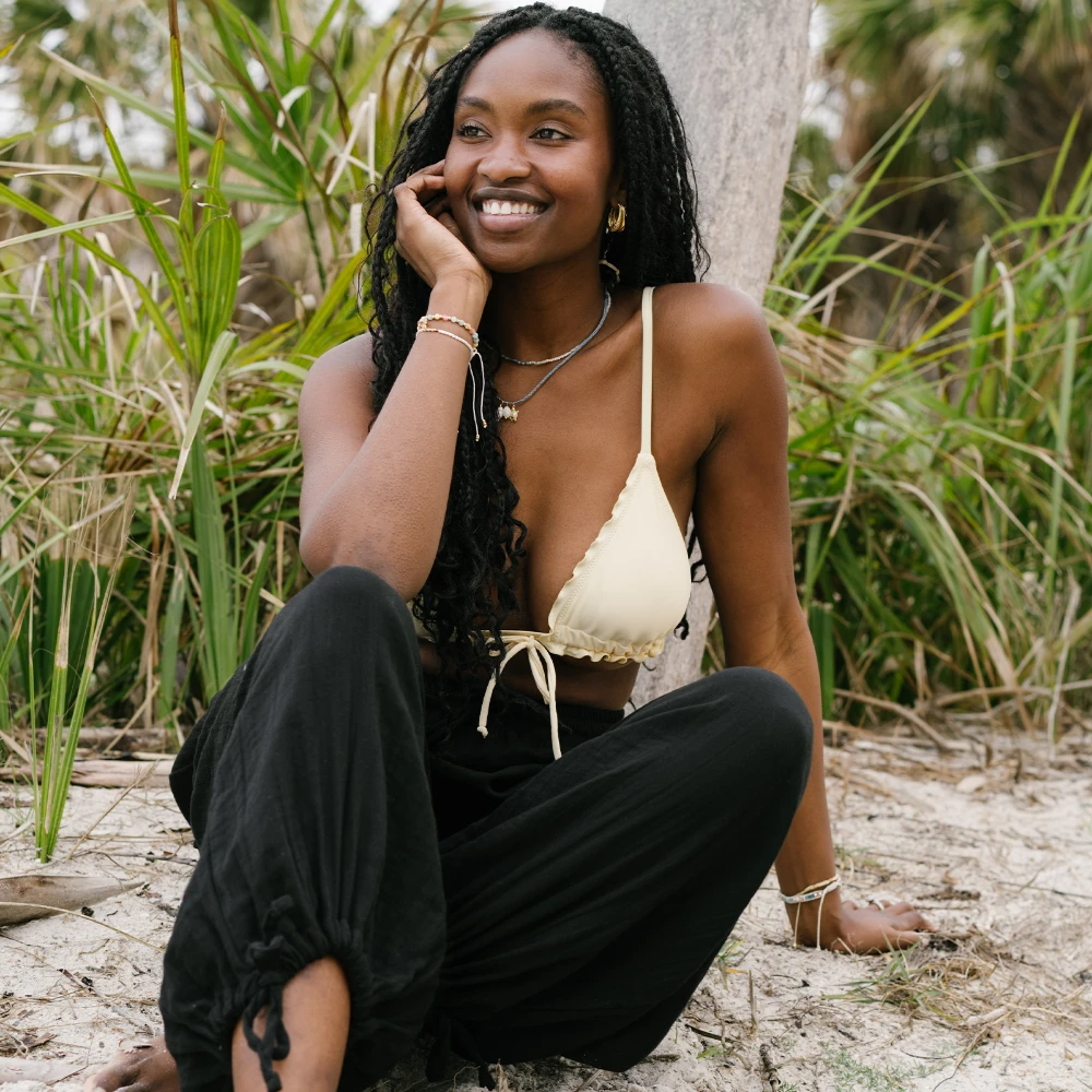 Black Adventure Cargo Pants - Image 3