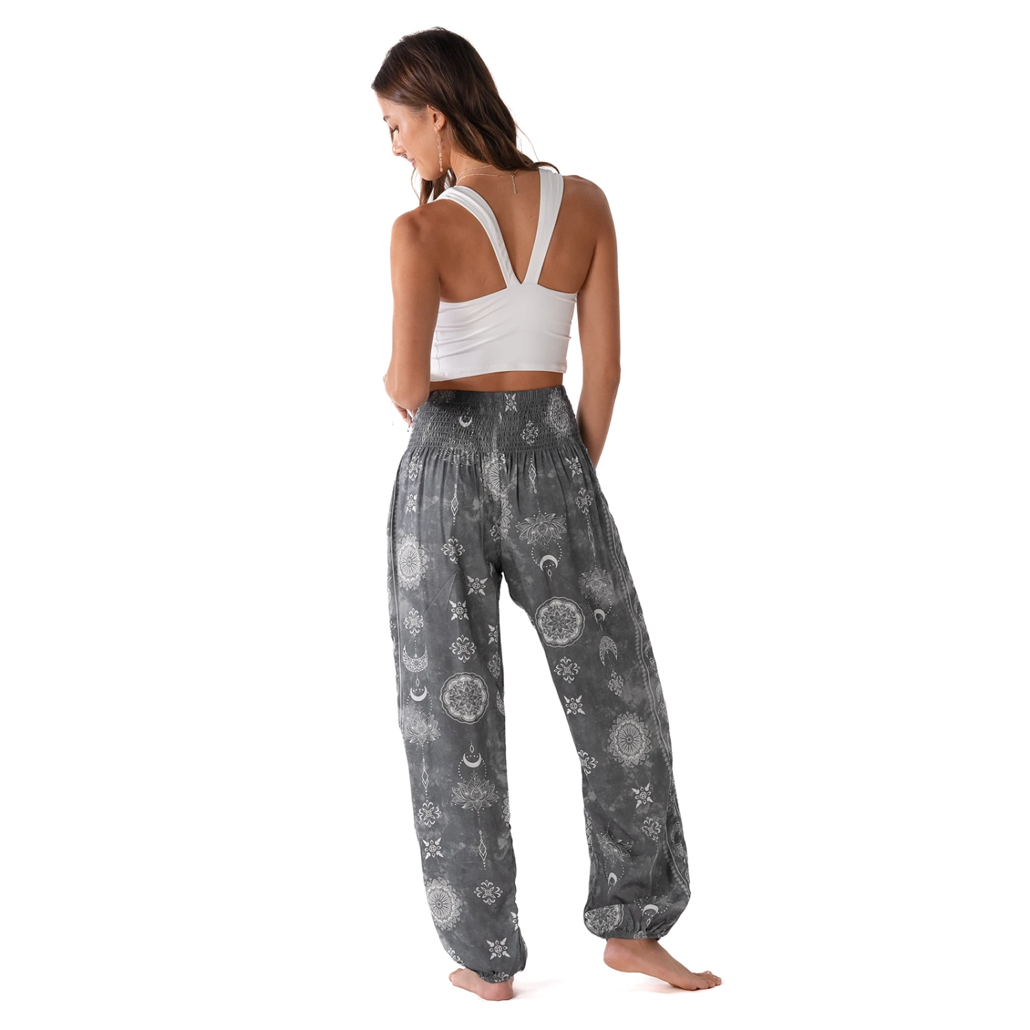 Celestial Grey Harem Pants - Image 7