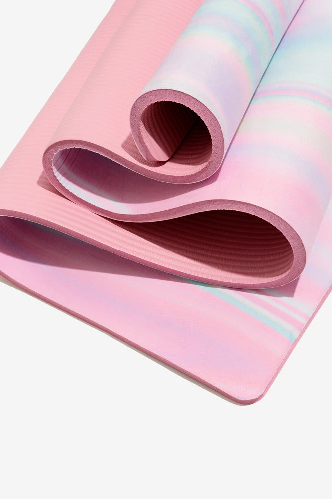 CloudCushion Vegan Suede Yoga Mat - Prismatic 0.5β Thick - Image 2