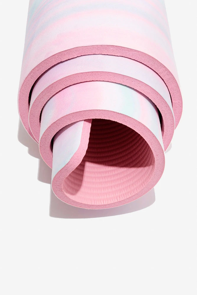 CloudCushion Vegan Suede Yoga Mat - Prismatic 0.5β Thick - Image 6