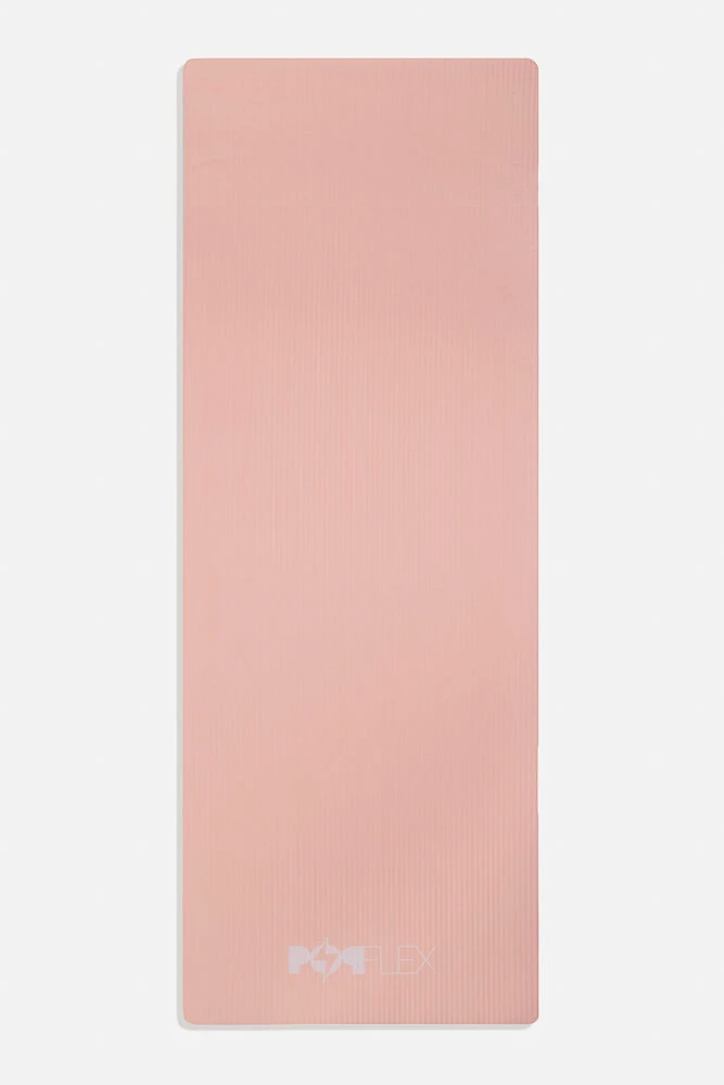 CloudCushion Vegan Suede Yoga Mat - Mandarin Hypnosis 0.5” Thick - Image 3