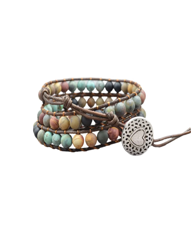 Balanced Life Agate Bracelet