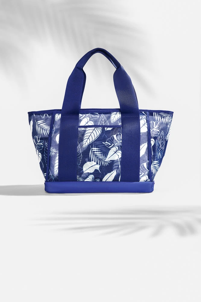 Big Beach Carryall Bag - Blue Palm - Image 6