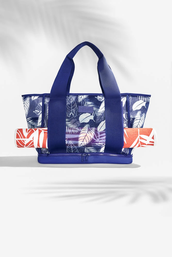 Big Beach Carryall Bag - Blue Palm - Image 2