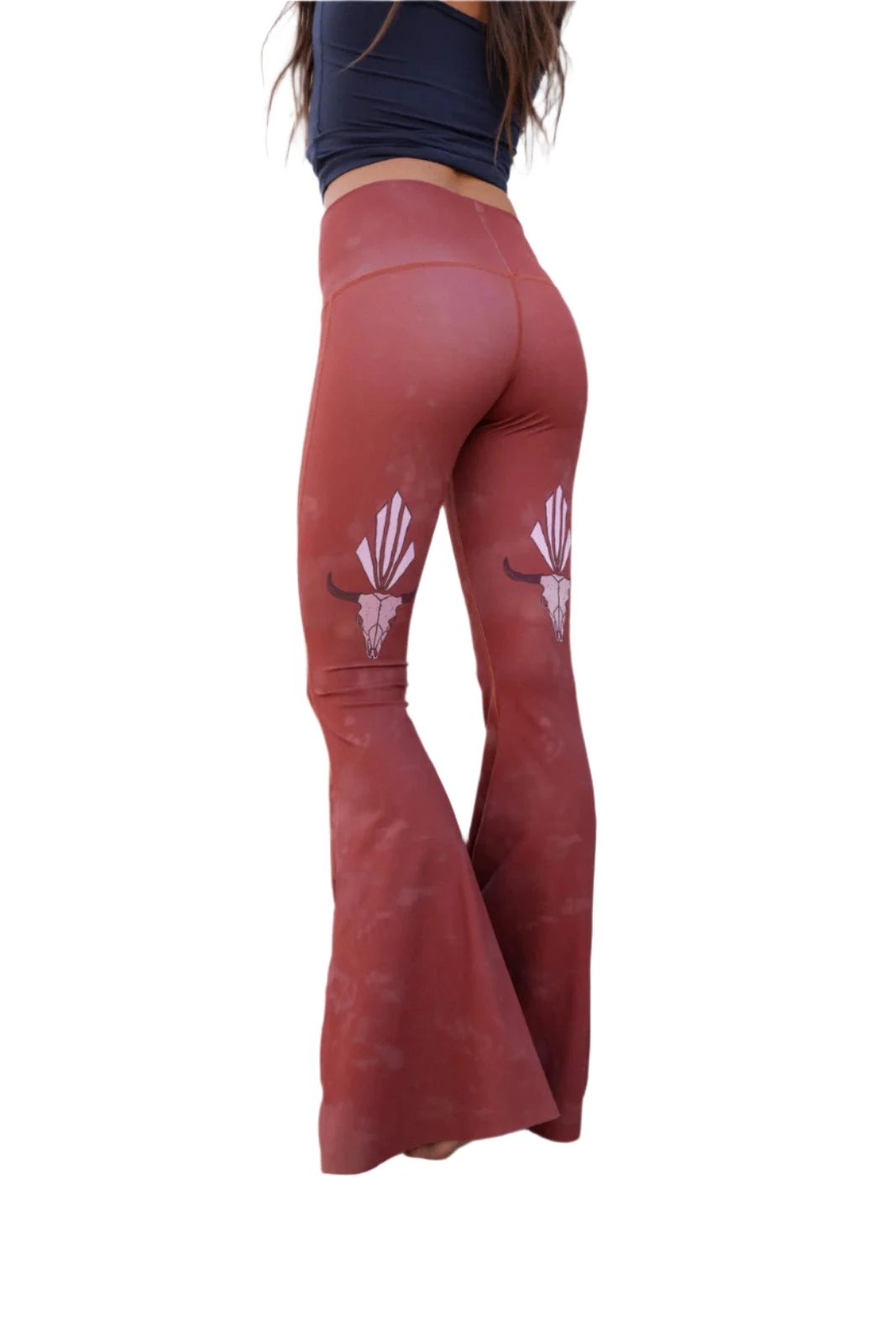 Bell Bottom Long- Buffalo Princess Rust - Image 3