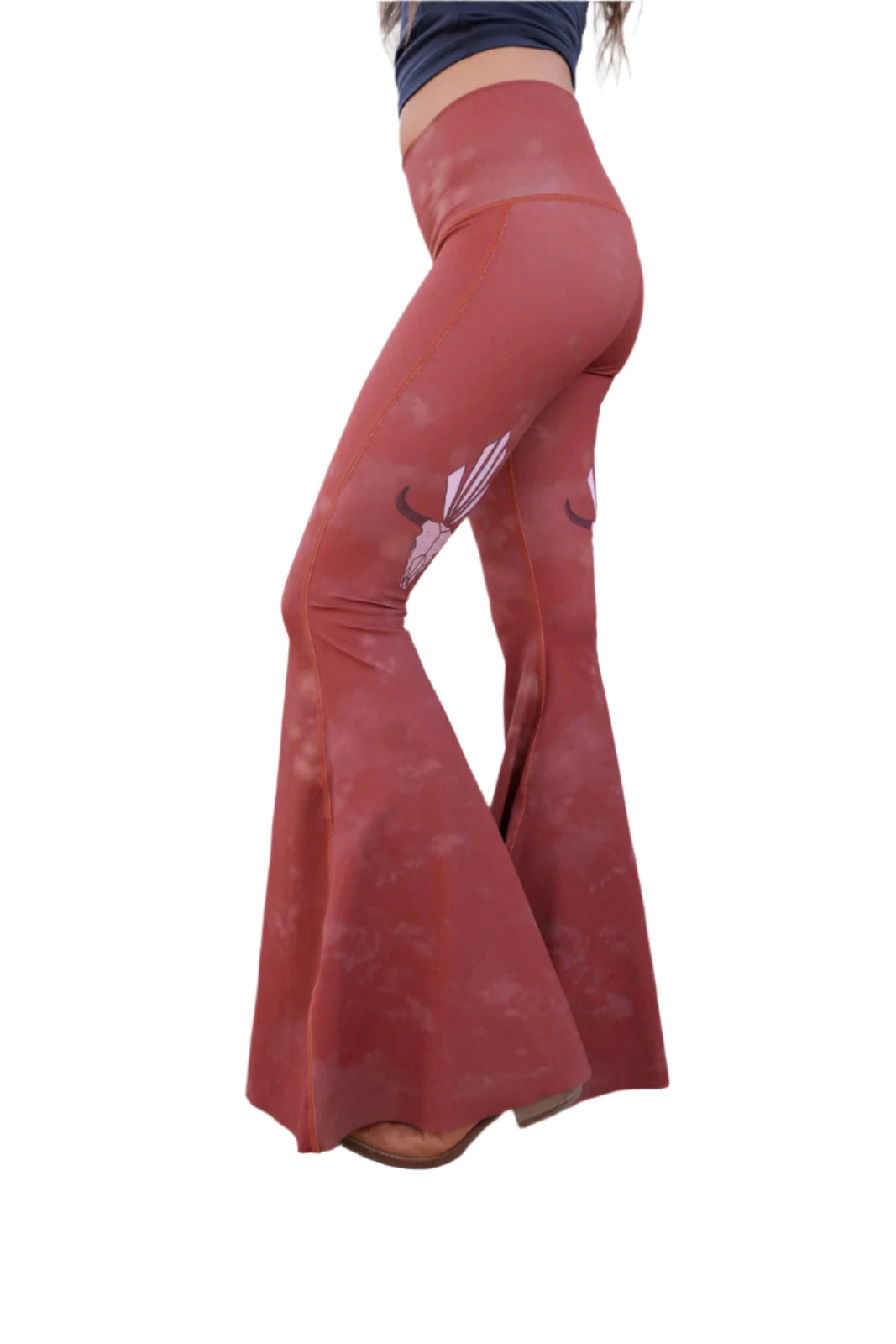 Bell Bottom Long- Buffalo Princess Rust - Image 2