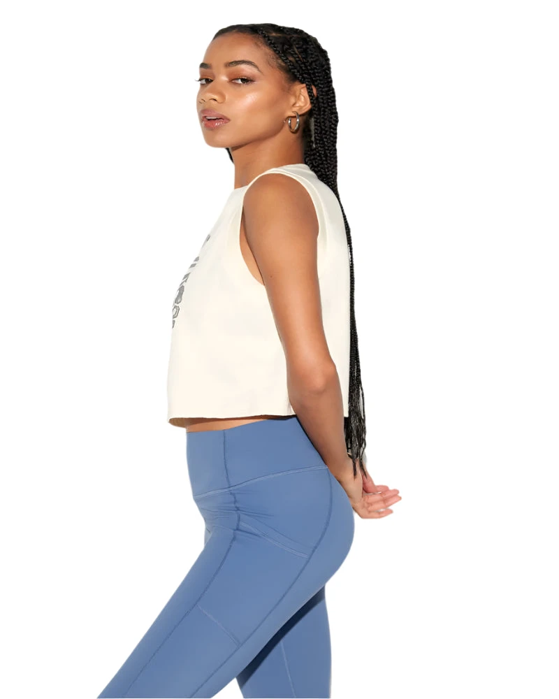 Spiritual Gangster SG Shell Crawford Crop Tank - Image 4