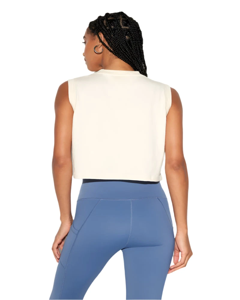 Spiritual Gangster SG Shell Crawford Crop Tank - Image 3