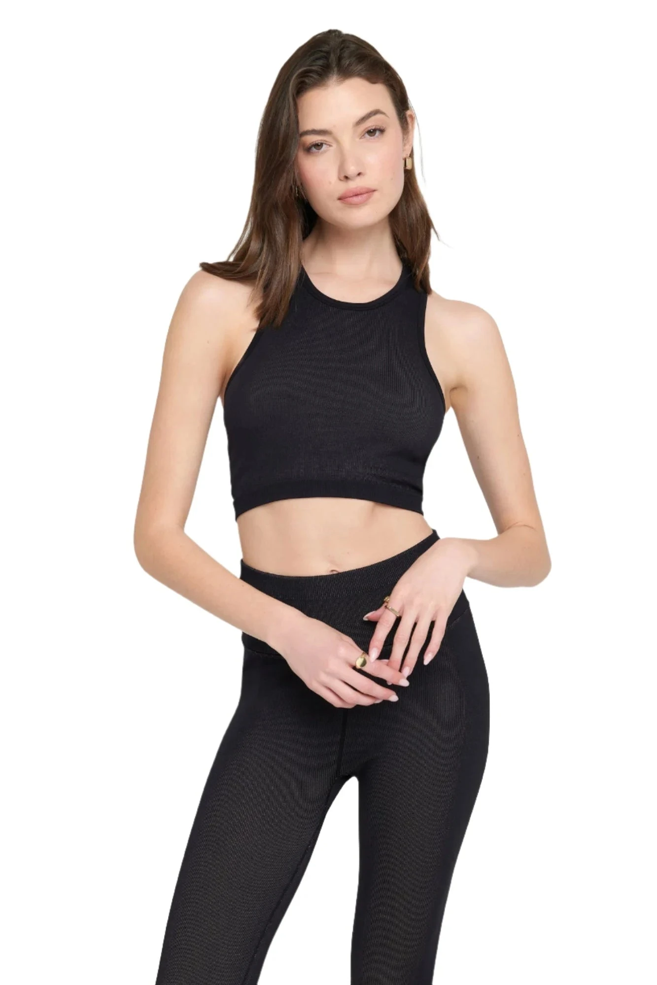 Spiritual Gangster Icon Jacquard Crop Tank - Image 3