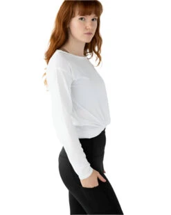 Hello Sunshine UPF Long Sleeve – No Headlights White