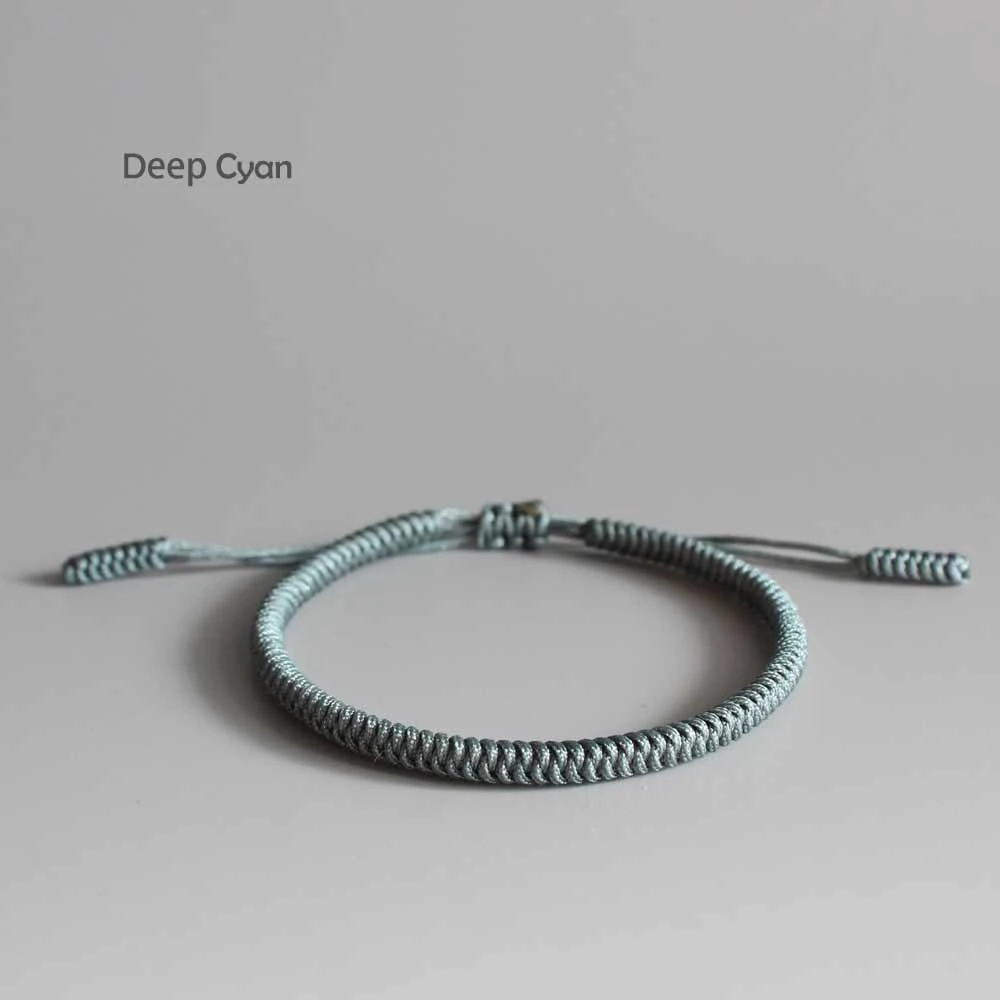 Blue Cyan Tibetan Braided - Image 5