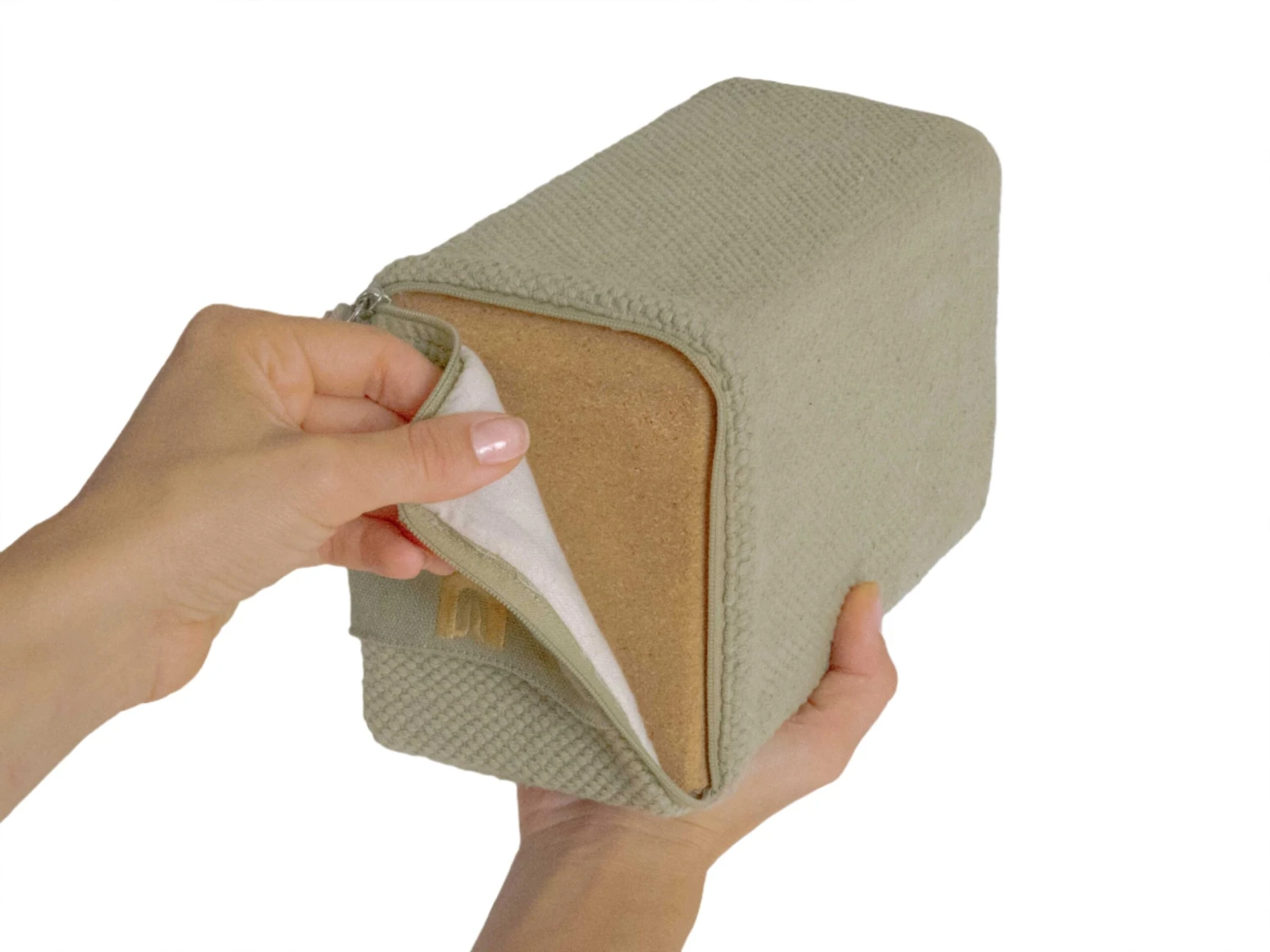 Yoga Block - Naturally Dyed Organic Cotton - Image 3