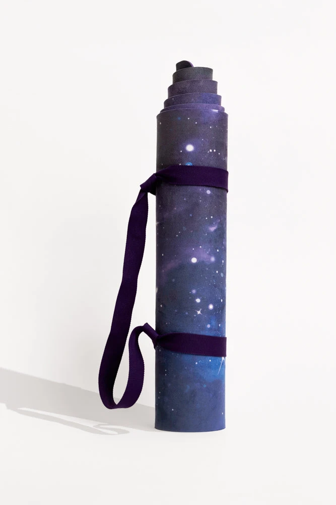 Vegan Suede Yoga Mat - Diamond Sky - Image 2