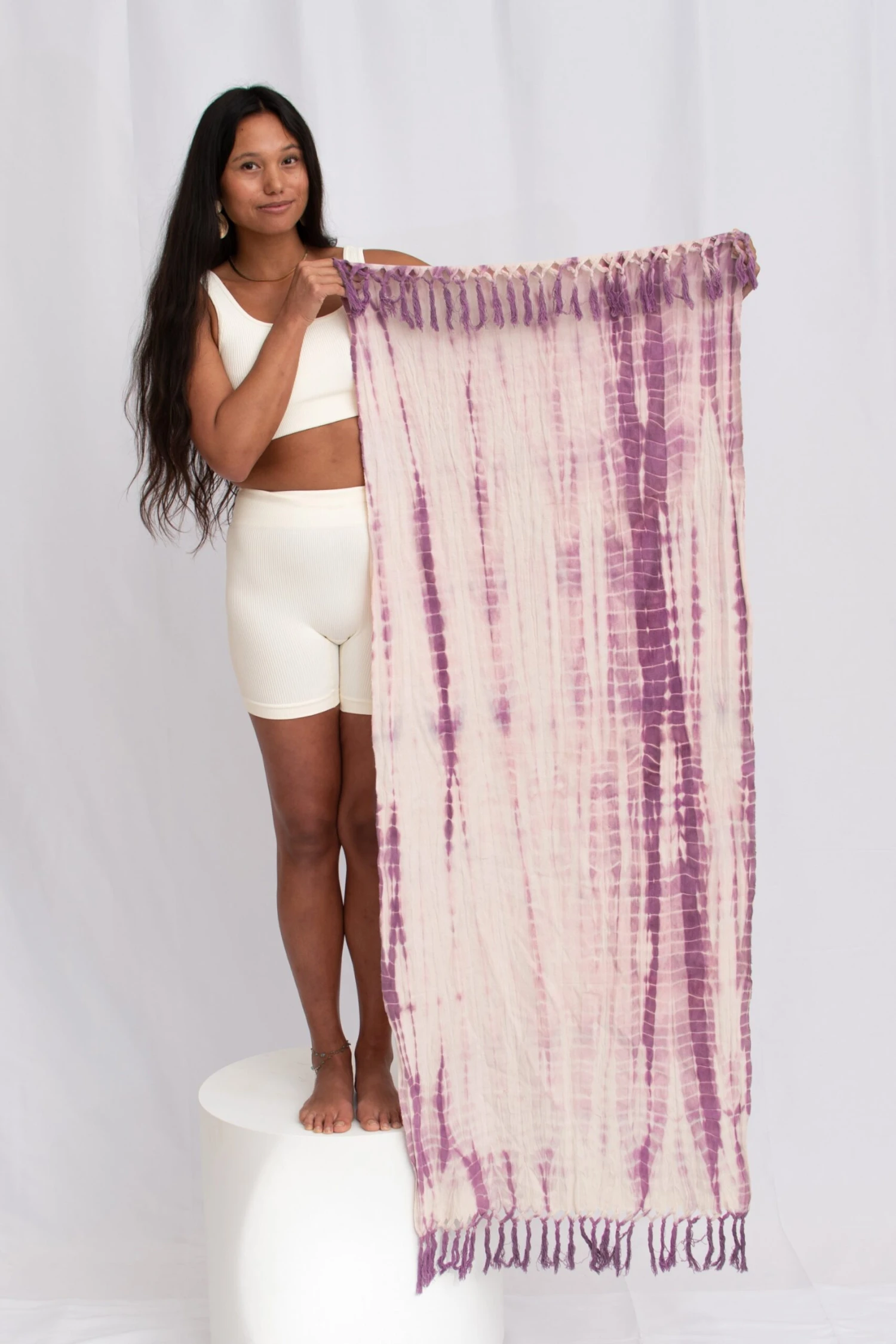 Naturally Dyed Herbal Yoga Towels - Image 3