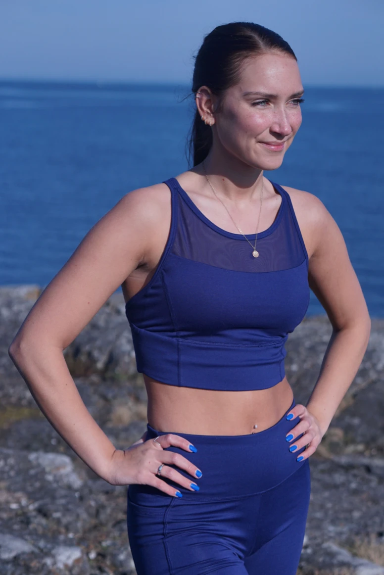 Mesh Sports Bra Top - Image 11