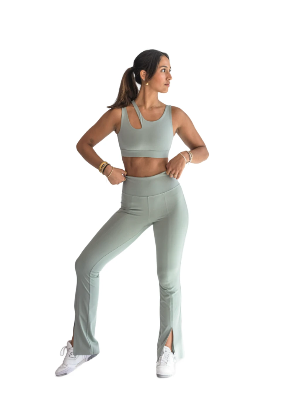Cut Out Bootcut Legging - Image 12