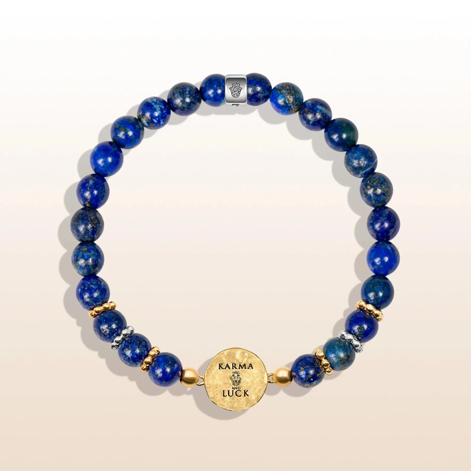 Lapis Moon Charm Bracelet - Image 3