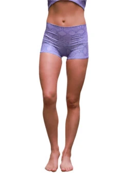 Lilac Snake UV-Protecting Sun Shorts
