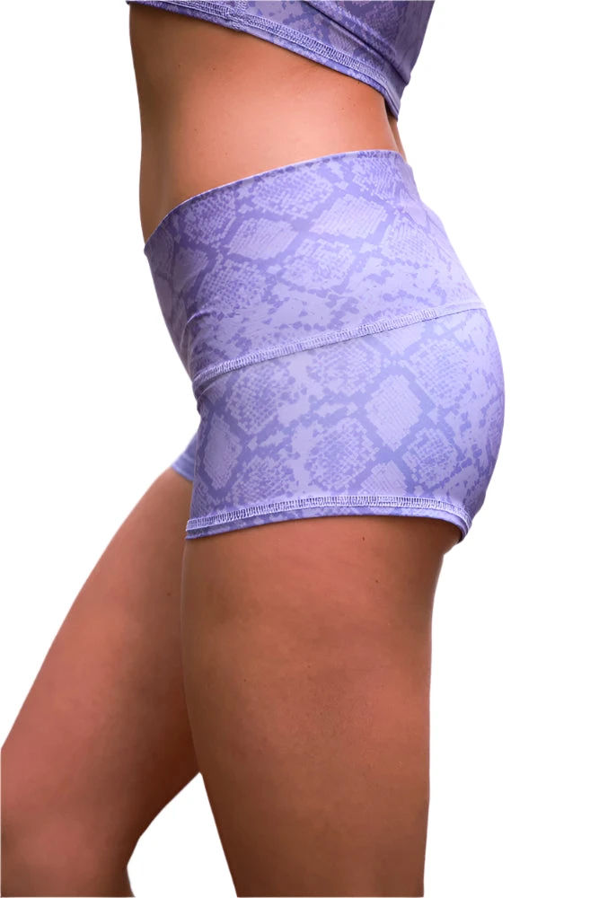 Lilac Snake UV-Protecting Sun Shorts - Image 2