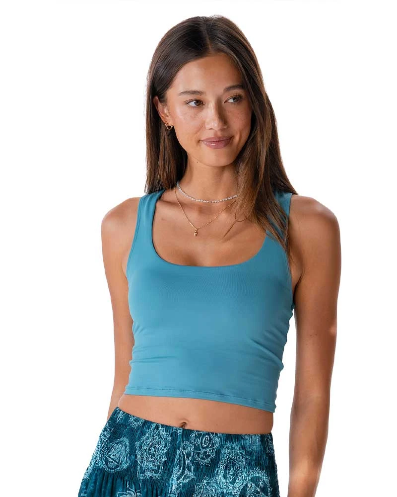 Aquamarine Vinyasa Tank