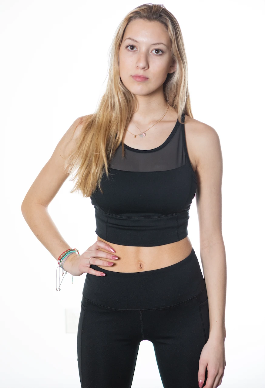 Mesh Sports Bra Top - Image 4