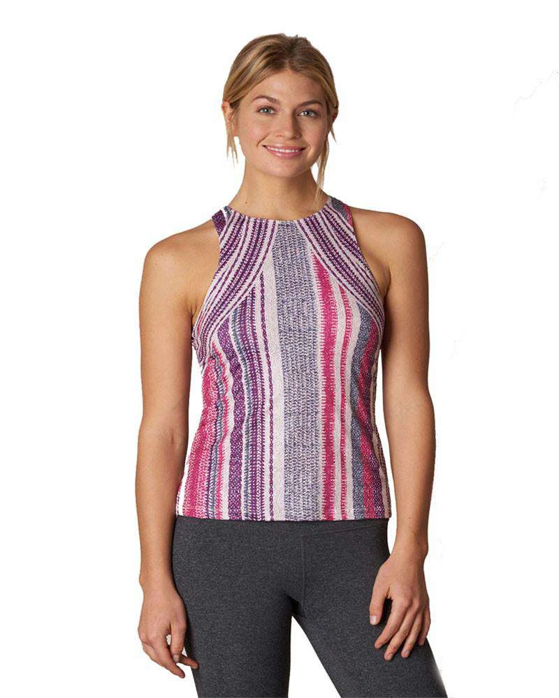 Prana Boost Printed Yoga Top - Image 6