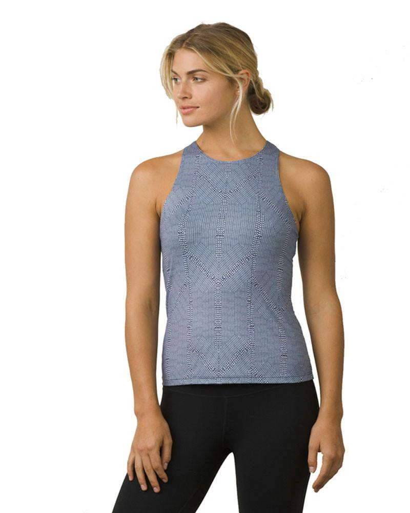 Prana Boost Printed Yoga Top - Image 4