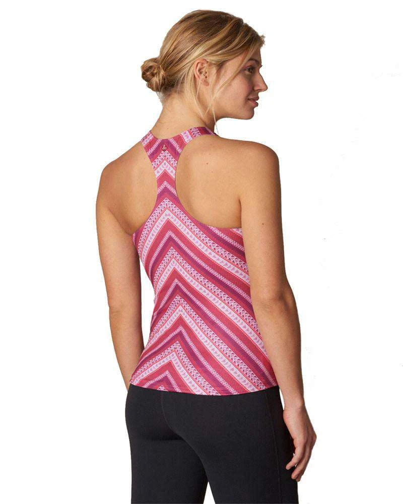 Prana Boost Printed Yoga Top