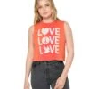 Spiritual Gangster Love Shine Callie Crop Tank