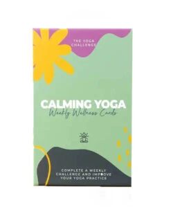 GIFT REPUBLIC Calming Yoga - Weekly Wellness Cards
