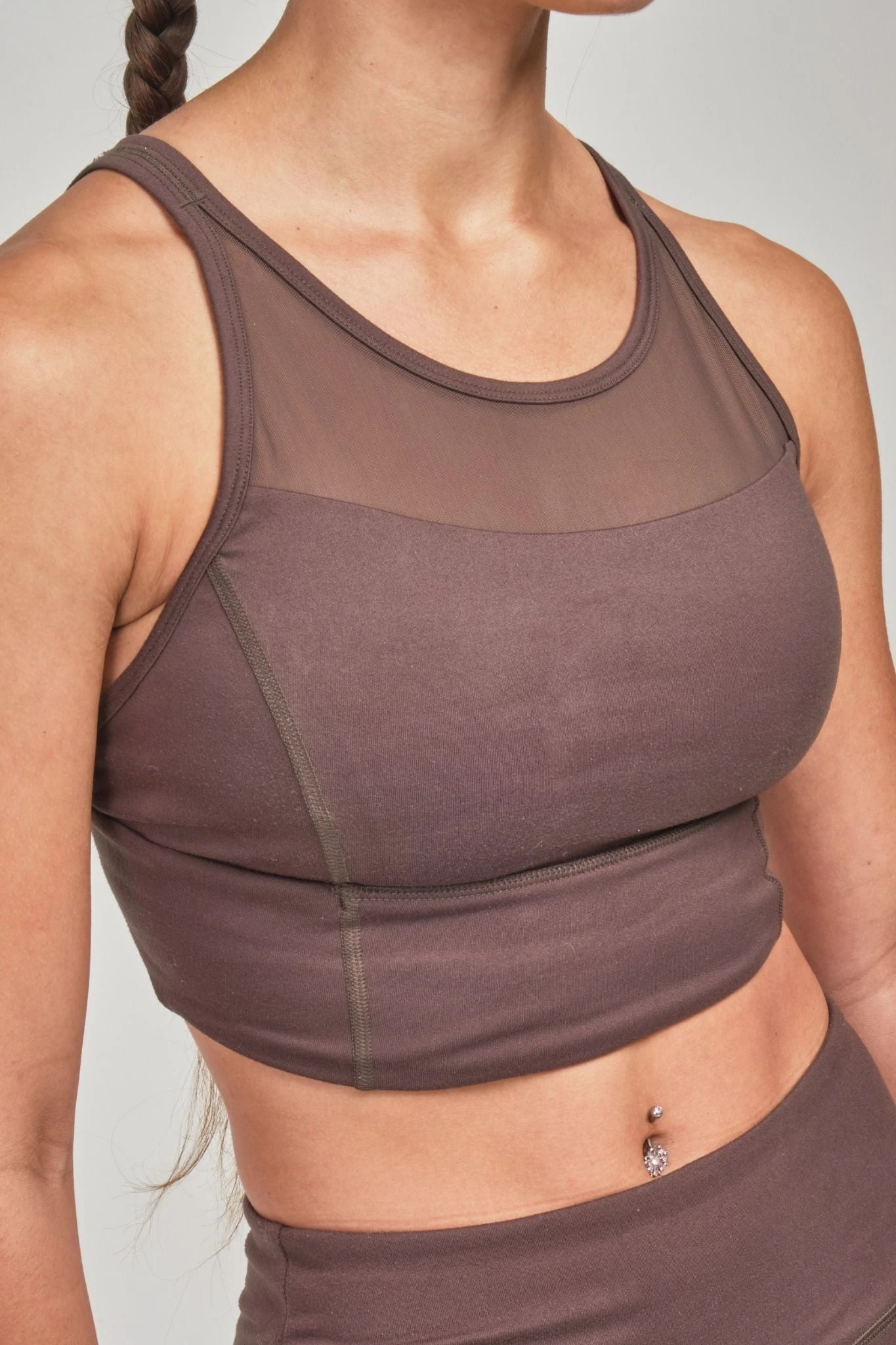 Mesh Sports Bra Top - Image 3
