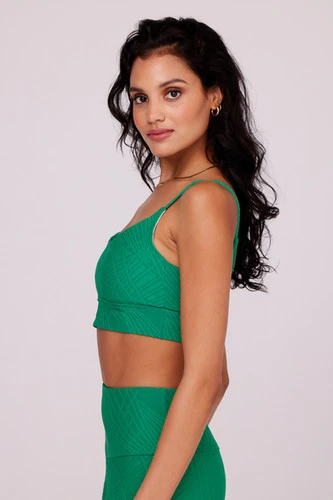 Onzie Selenite Flow Bra Forest Green - Image 3