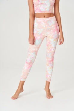 Onzie High Rise Legging Rose All Day