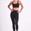 Dharma Bum Poem Recycled Laser 7/8 Leggings Black