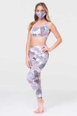 Onzie High Basic Midi Boho Botanical