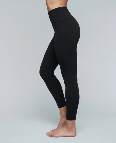 Moonchild Yogawear Lunar Luxe Leggings 26" Black Iris