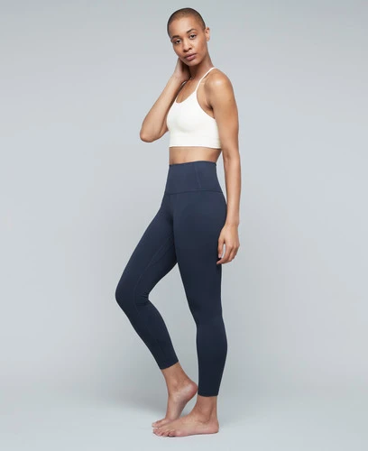 Moonchild Yogawear Lunar Luxe Legging 26" Navy Blue - Image 2