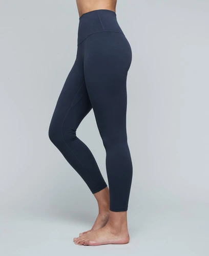 Moonchild Yogawear Lunar Luxe Legging 26" Navy Blue - Image 3