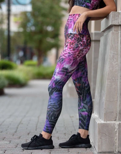 Emily Hsu Sneaker Twilight Orchid Leggings - Image 3