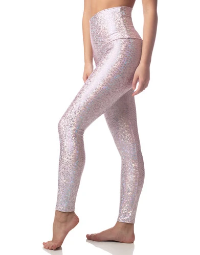 Emily Hsu Pink Mermaid Sneaker Legging - Image 2