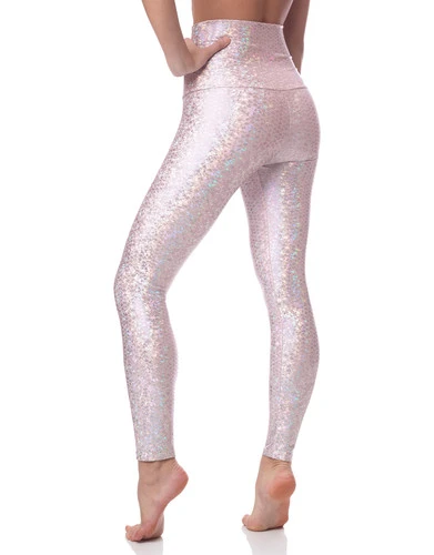 Emily Hsu Pink Mermaid Sneaker Legging - Image 3