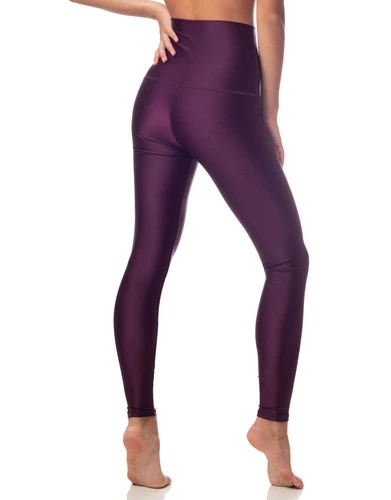 Emily Hsu Ultraluxe Leggings Cabernet - Image 5