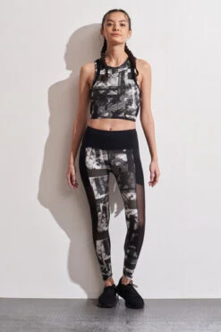 PamMoo Garland Leggings Abstract Printed