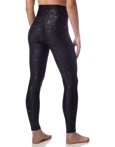 Emily Hsu Star Confetti Foil Leggings - Image 2