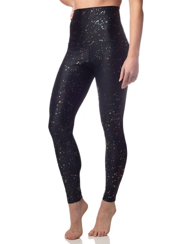 Emily Hsu Star Confetti Foil Leggings - Image 4